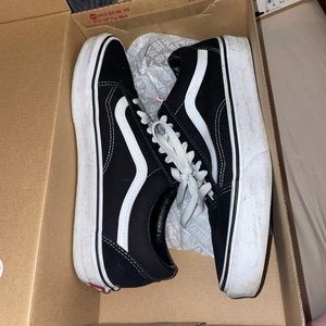 Old Skool Vans.